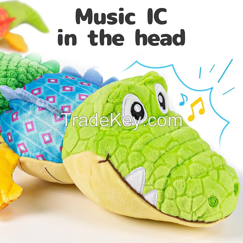 Explore Measure Product and The Triggers Baby       s        Multi-Sensory Cognition with Alligator Plush Toy