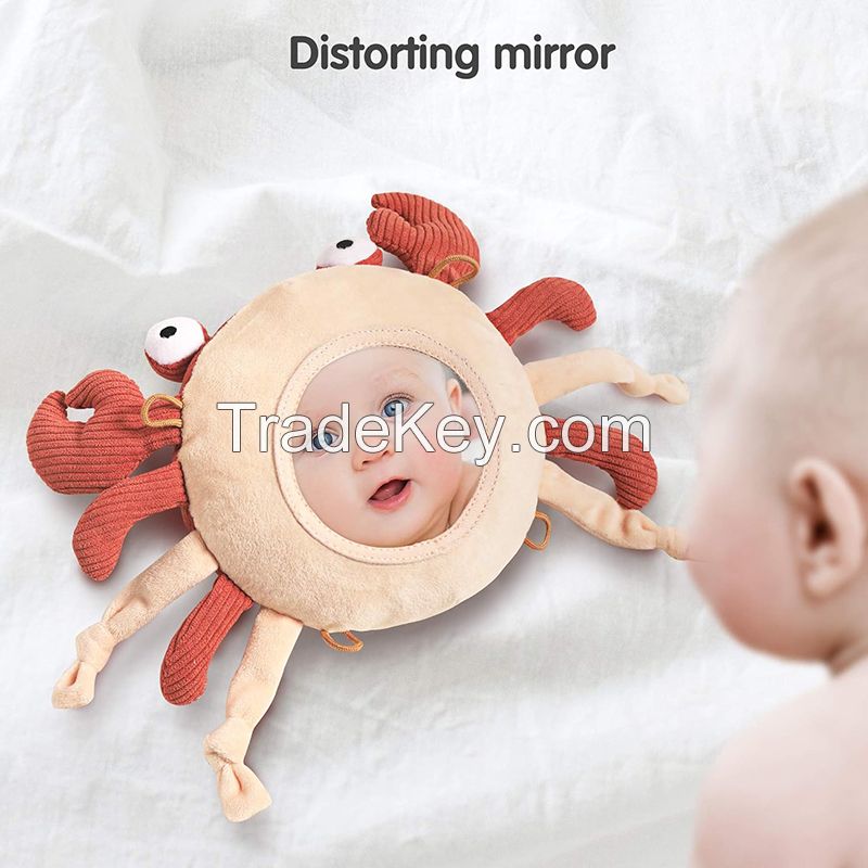 Creative Stroller Hanging Toy and Cartoon Crab Stuffed Toy for Babyâ€²s Gift