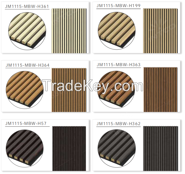 MDF Acoustic Panel;WPC wall panel;3D wall panel;
