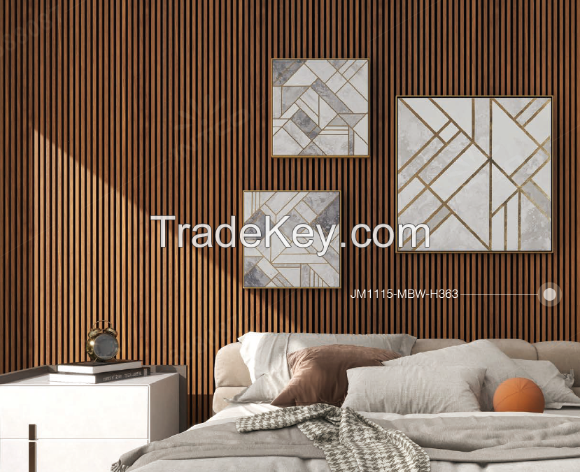 MDF Acoustic Panel;WPC wall panel;3D wall panel;