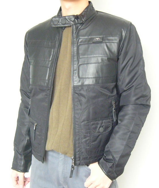 Mens leather jacket