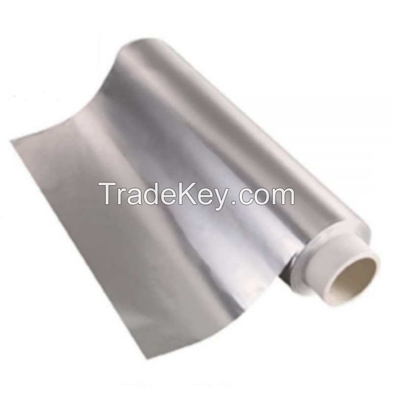 food grade household food packaging silver aluminum foil wrapping paper roll for kitchen use