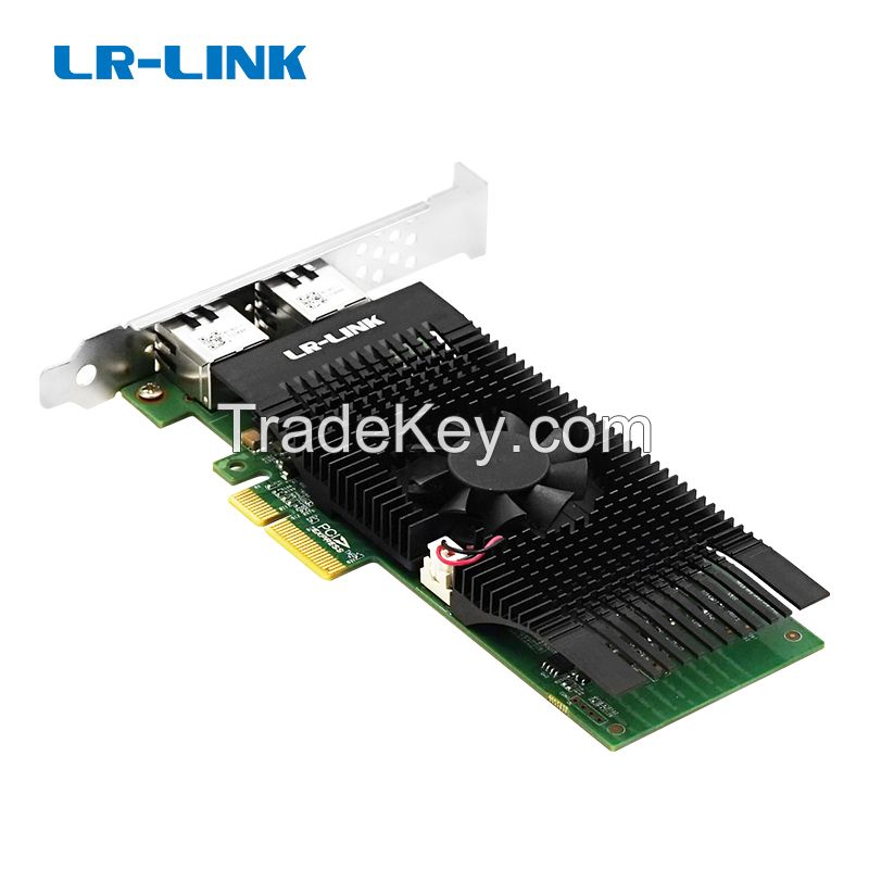 LR-LINK PCIe x4 dual-port 10G Ethernet Network Adapter