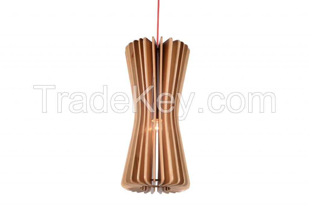 Made BY Plywood Decoration Hanging Lamps Wooden Pendant Lamp For Home Decoration Bedroom Light
