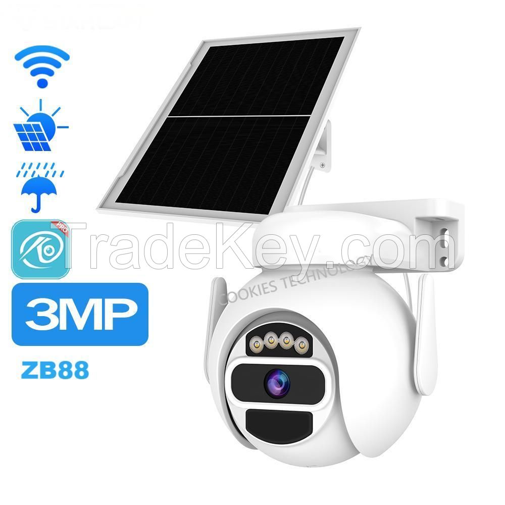 Solar Battery CCTV Camera