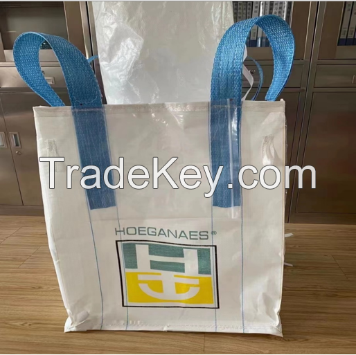 Cylindrical Blue Sling Container Bag