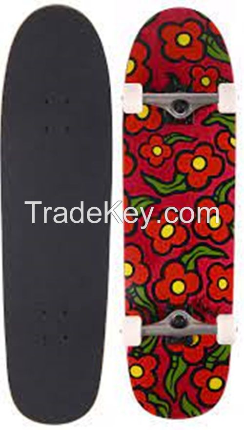 Wild Style Flowers 8.88 Complete Cruiser Skateboard