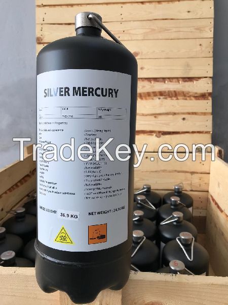 Pure Virgin Silver Liquid Mercury 99.99%