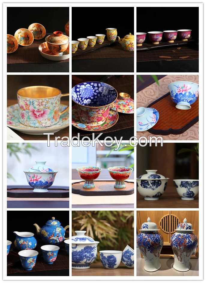 Fine porcelain from Jingdezhen, China