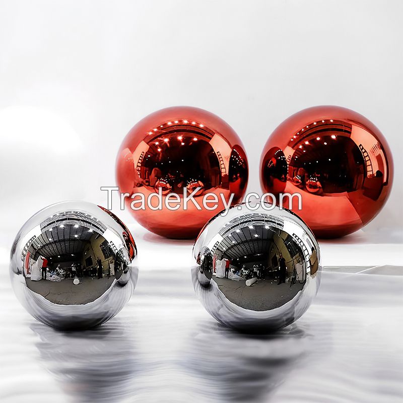 Mirror Polished Stainless Steel Hollow Ball Silver Chrome Metal Sphere