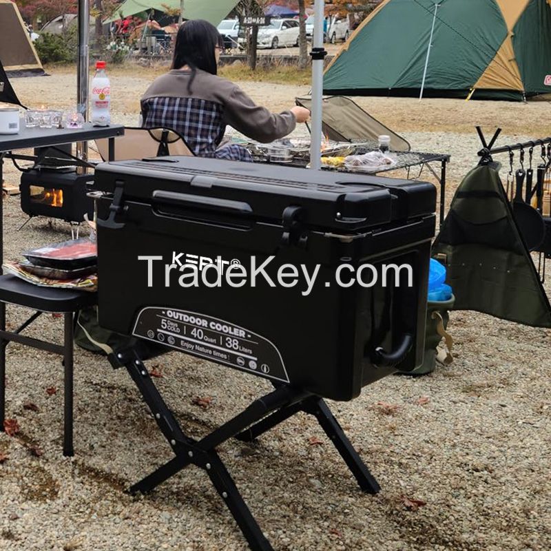 40QT Rotomolded cooler box