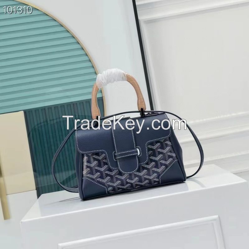 2024 new designer cheap   fashion   women   leather goya shoulder   bags