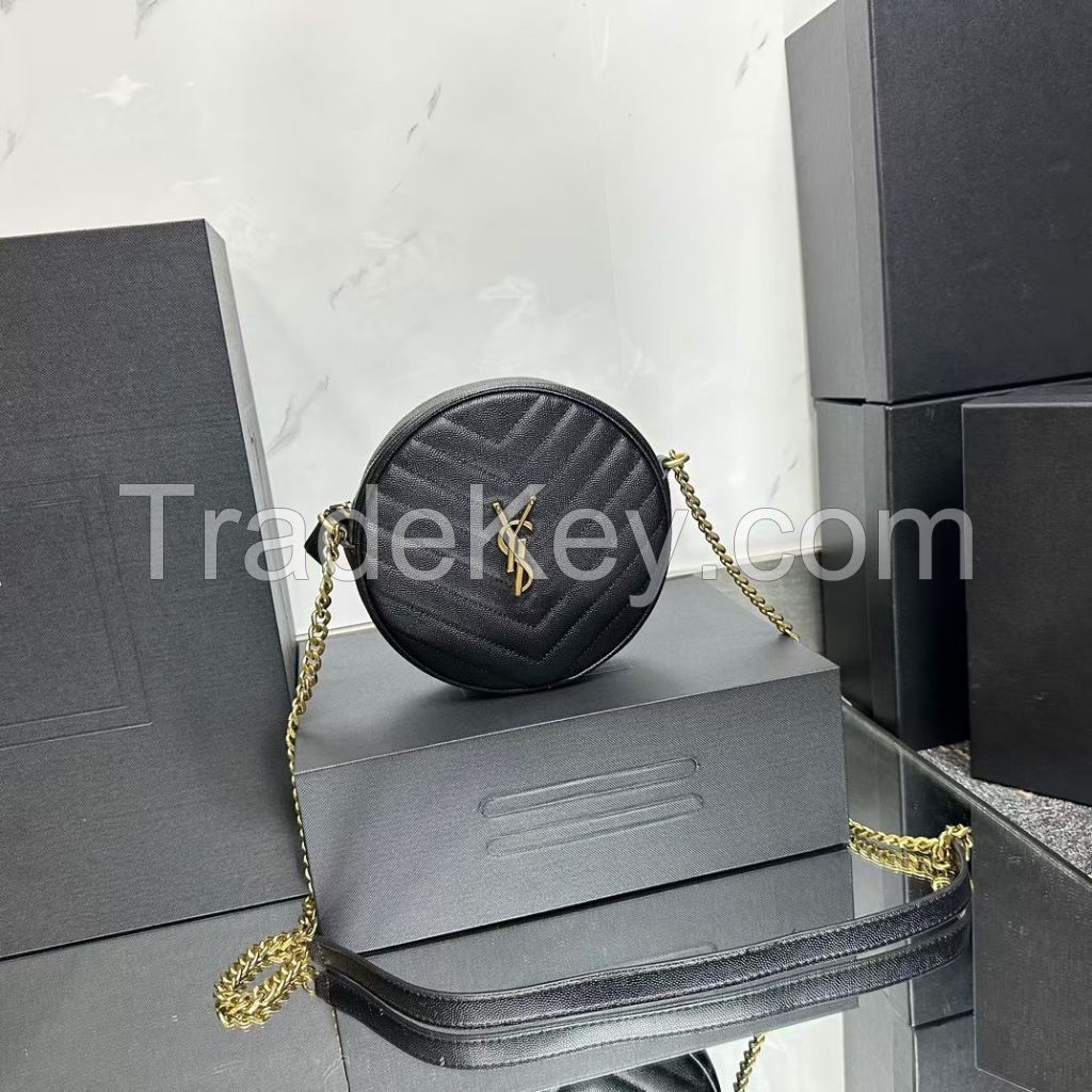 Guangzhou Luggage Factory's Caviar Sauce Hot selling Women's Bag 2024 New Fashion Chain Single Shoulder Crossbody Bag