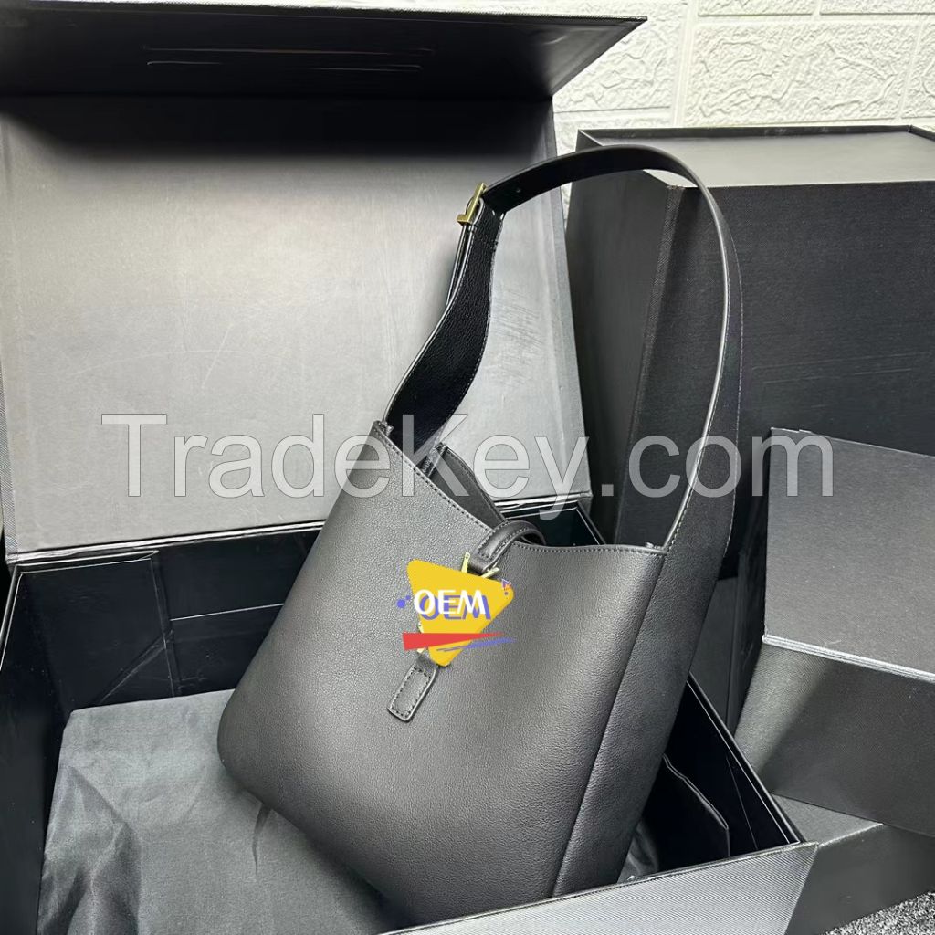 High end luxury leather bag