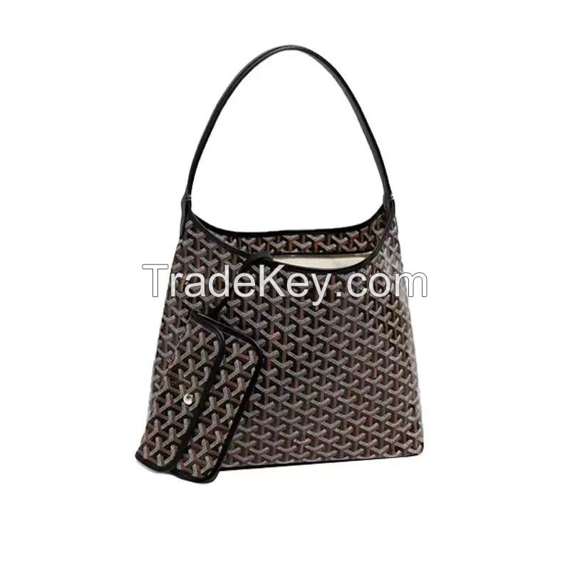 Elegant women's bag large capacity women's bag printed canvas bag tote shoulder bag handbag
