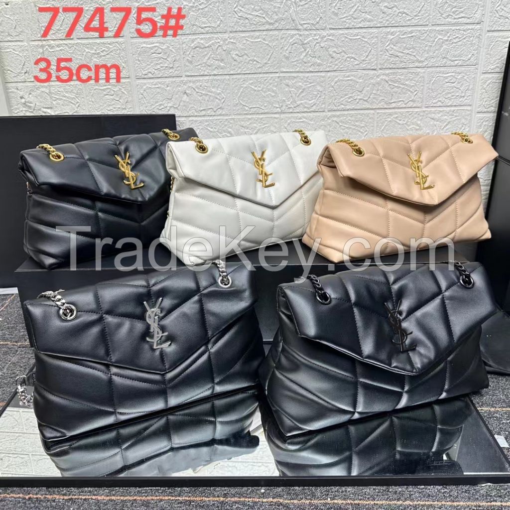 Genuine leather shoulder bag underarm bag cowhide bag 2024 new women's bag versatile crossbody bag fashionable cloud bag