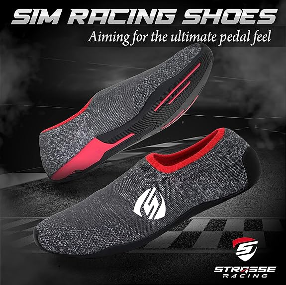 STRASSE SIM Driving Shoes Racing Shoes Gaming Shoes Grip Comfortable Pedal Work Steering Sim Cockpit Gran Turismo PS4 PS5 PrestigeÃ¢ï¿½Â¦