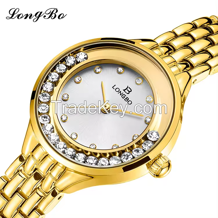 LONGBO 80660 women wristwatch china manufacturer quartz movement new top brand ladies fashion slim watches