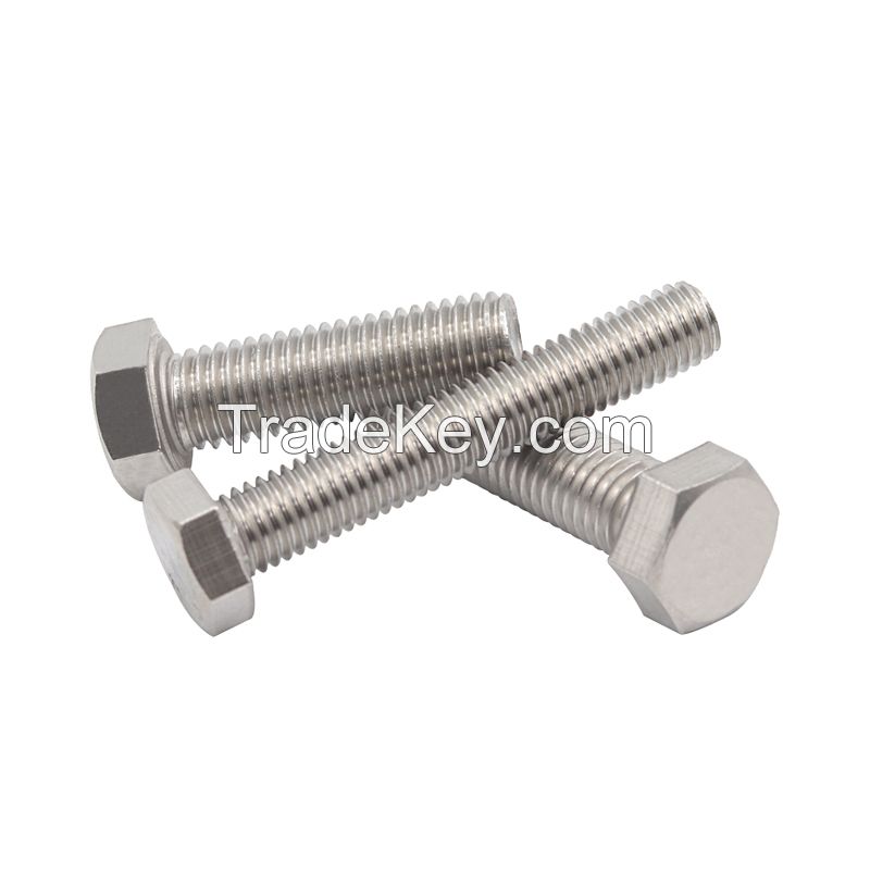 High Quality Stainless Steel DIN933 Hexagon bolt