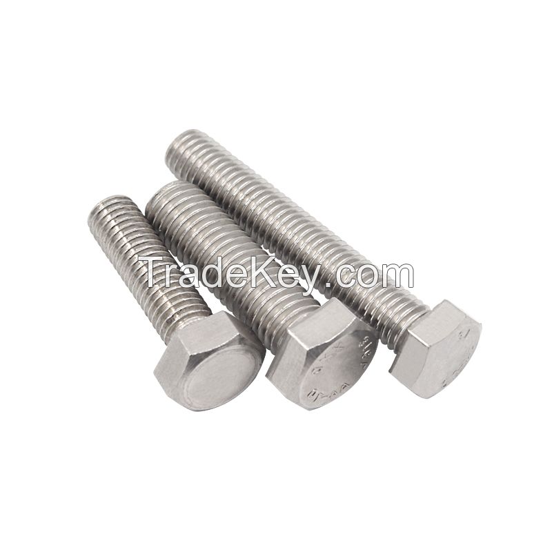 High Quality Stainless Steel DIN933 Hexagon bolt