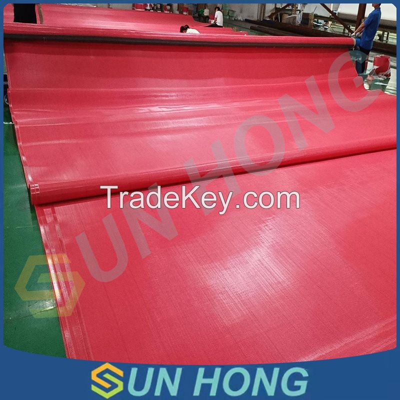 Polyester Spiral Flat Round Dryer Fabric Used for Paper Machine