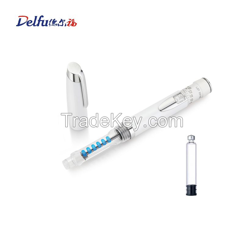 Diabetes Written Test Injection Insulin Pen Insulin Syringe 3ml Reusable
