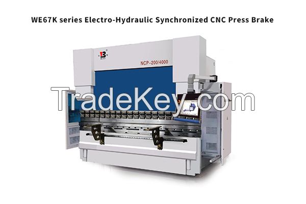 Electro-Hydraulic Synchronized CNC Press Brake