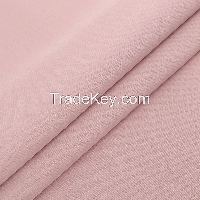 Double-layer four-sided elastic fabric for women fashion skirts and sweatpants fabric