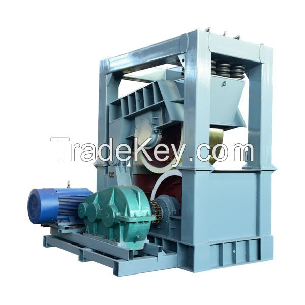 Vertical double roller sand making machine