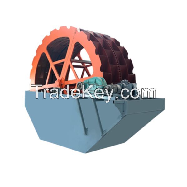 Wheel sand washing machine