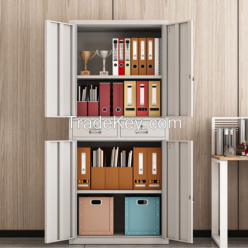 4-Door Metal Office File Cabinet with 2-Drawer Commercial Storage for Filing Commercial Office Furniture