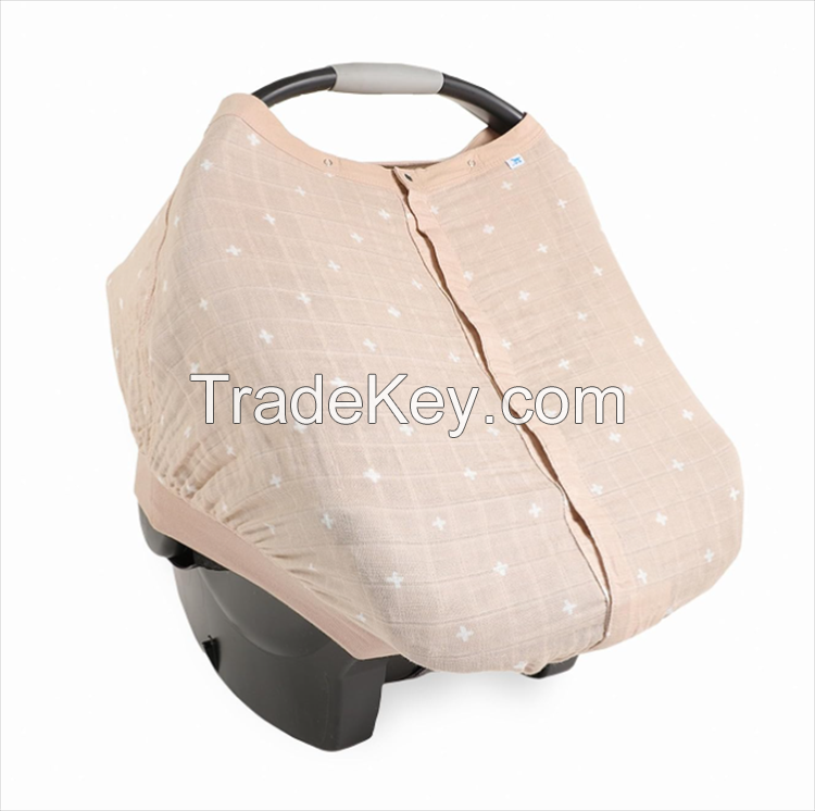 muslin car seat cover