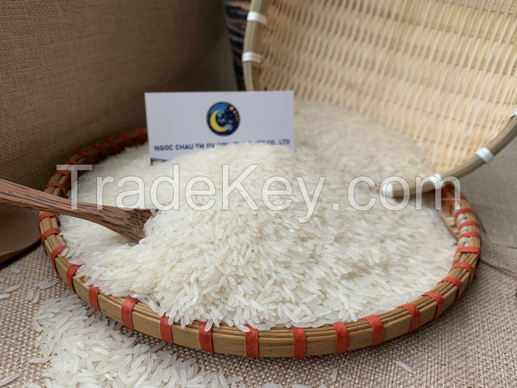 OEM Vietnam Factory Jasmine Rice Low Price High Quality Jasmine Long Grain White Riz 5% 25% Broken Vietnam Rice Packing 25kg bag