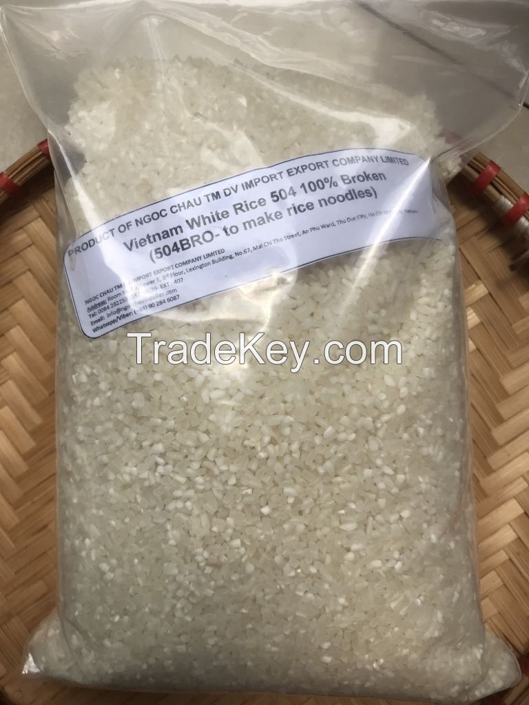 TOP SELLER 100% BROKEN WHITE RICE LOWEST PRICE GOOD QUALITY FOR EXPORT FROM VIETNAM BEST WHOLESALE SUPPLIER HACCP CERTIFICATIONS