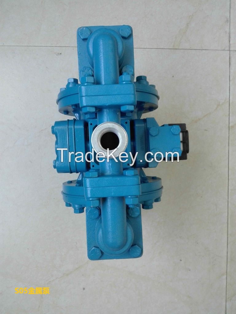 Pneumatic diaphragm pump