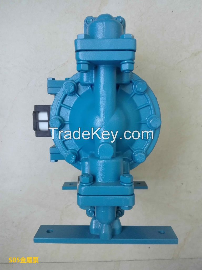 Pneumatic diaphragm pump