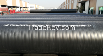 HDPE winding structural wall tube
