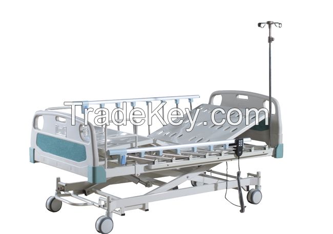 Multifunctional manual hospital bed