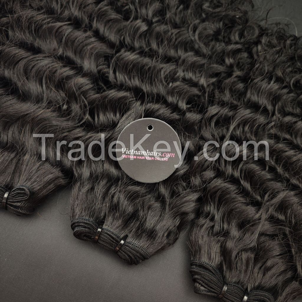 100% Vietnamese Human Weft Hair Extensions, 100gram bundle piece in all colors and length
