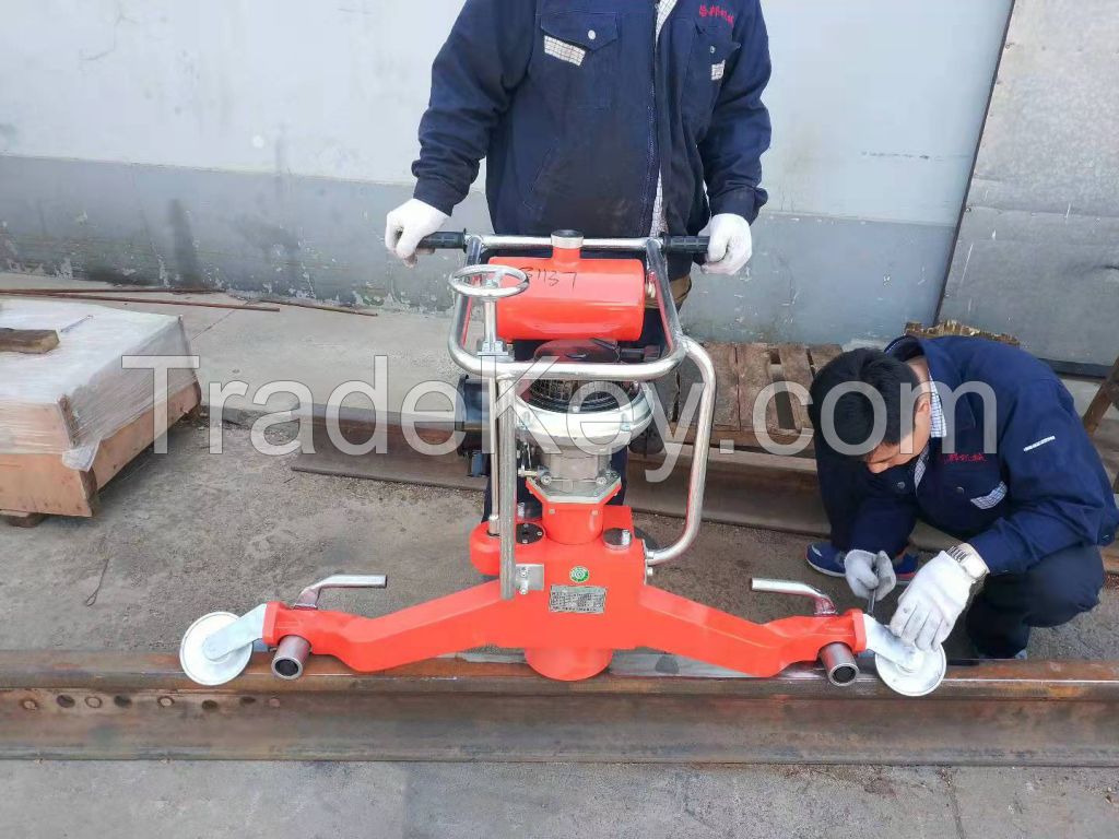 Battery rail profile grinding machine