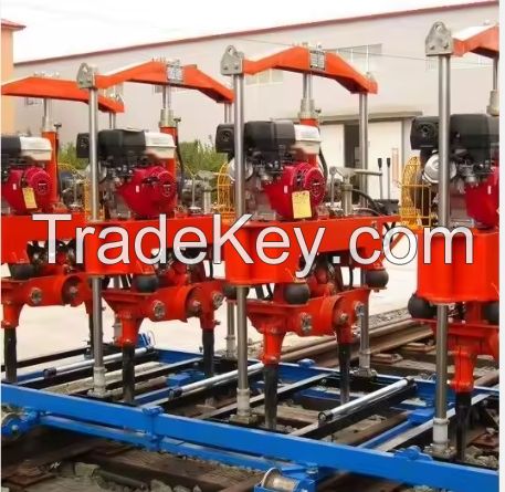 Hydraulic rail turnout tamping machine for Railway track maintenance railway tamping tool