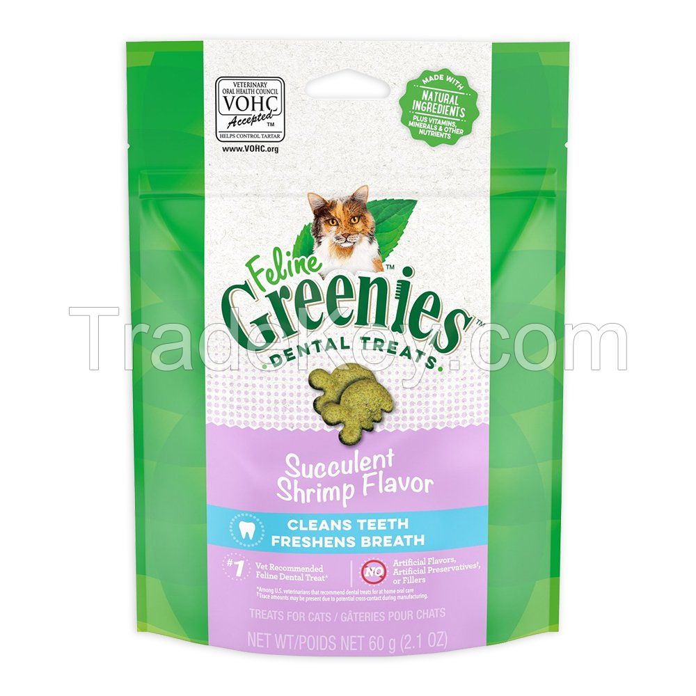 Greenies Feline Adult Cat Dental Treats Succulent Shrimp, 1ea/2.1 Oz