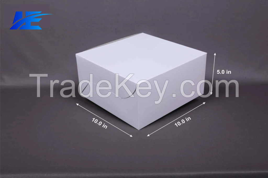 Luxus Export: Plain/Printed Cake Box (10*10*5) - 1 KG