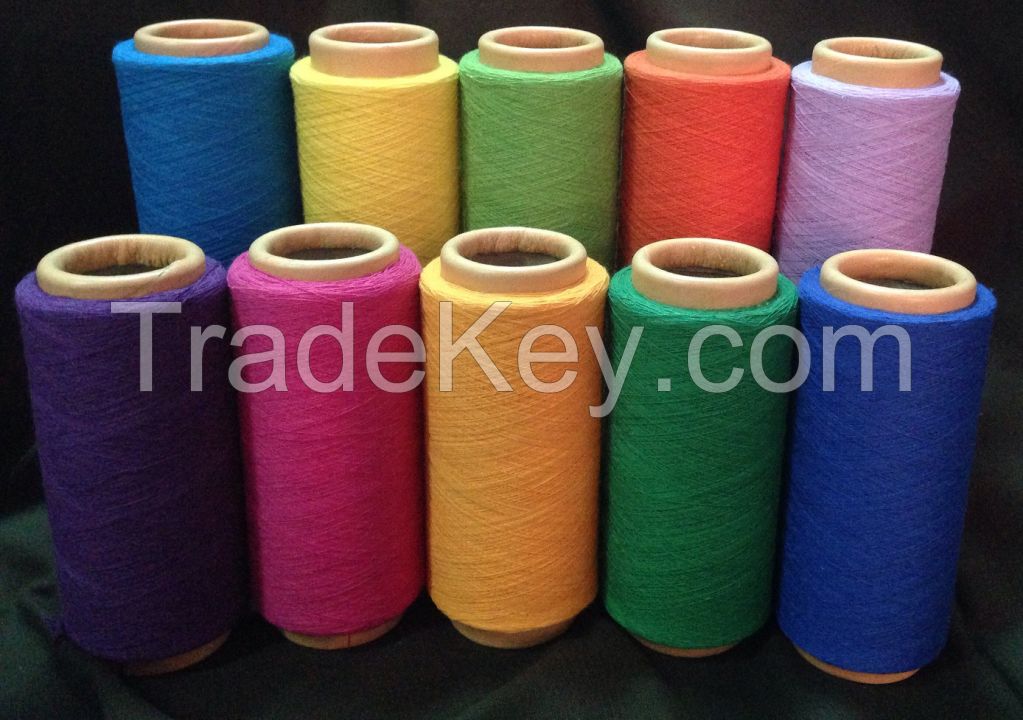 NE 10/1 CVC 80% Cotton / 20% Polyester blended OE Yarn Polyester Yarn Cotton Yarn Knitting Yarn TC Yarn