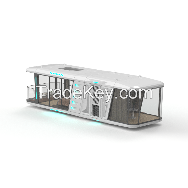 Marinedancer modern design capsule houses luxury tiny houses with eco-friendly decoaration for living hotels