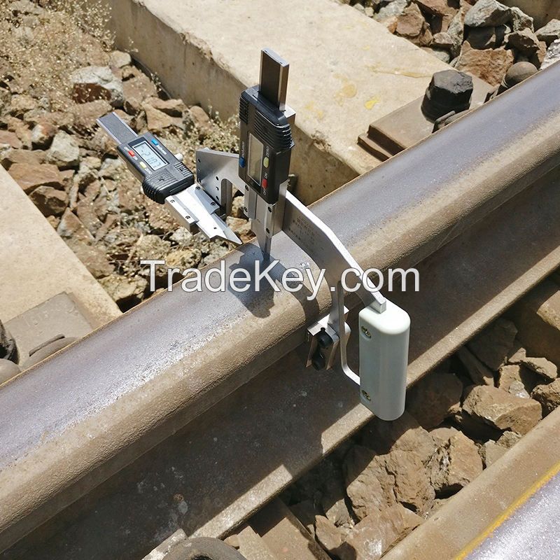 Rail Profile Gauge ruler for Rail Head Wear and Side Cut Measuring
