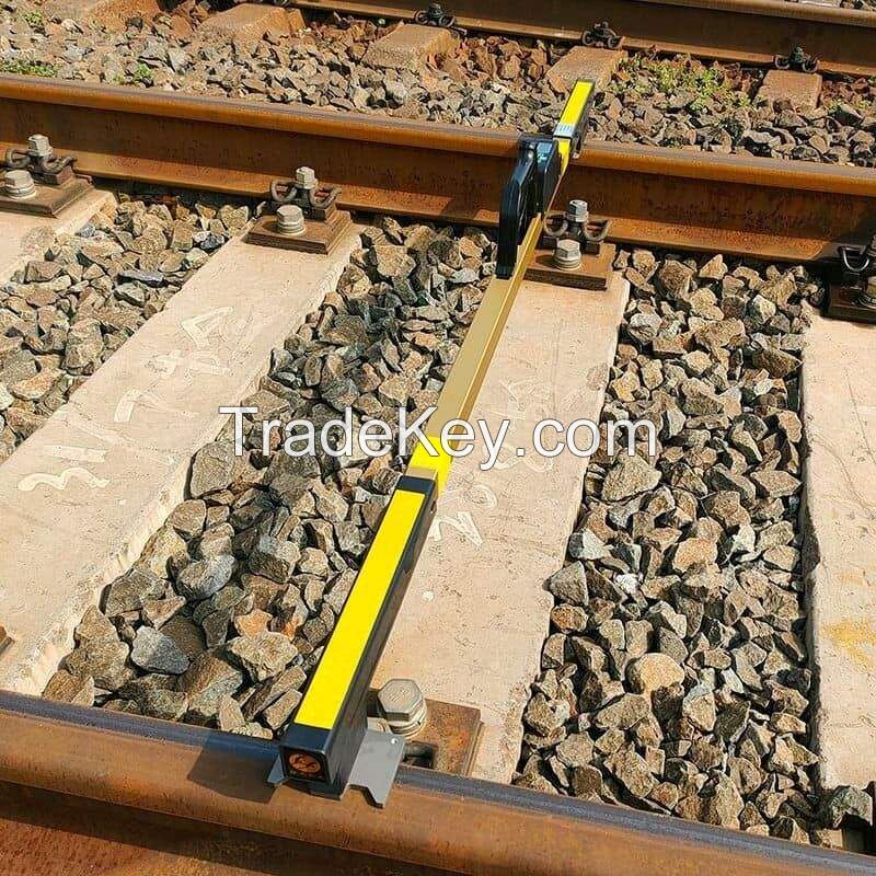 Digital Track gauge for checking the rail gauge measuring back to back distance