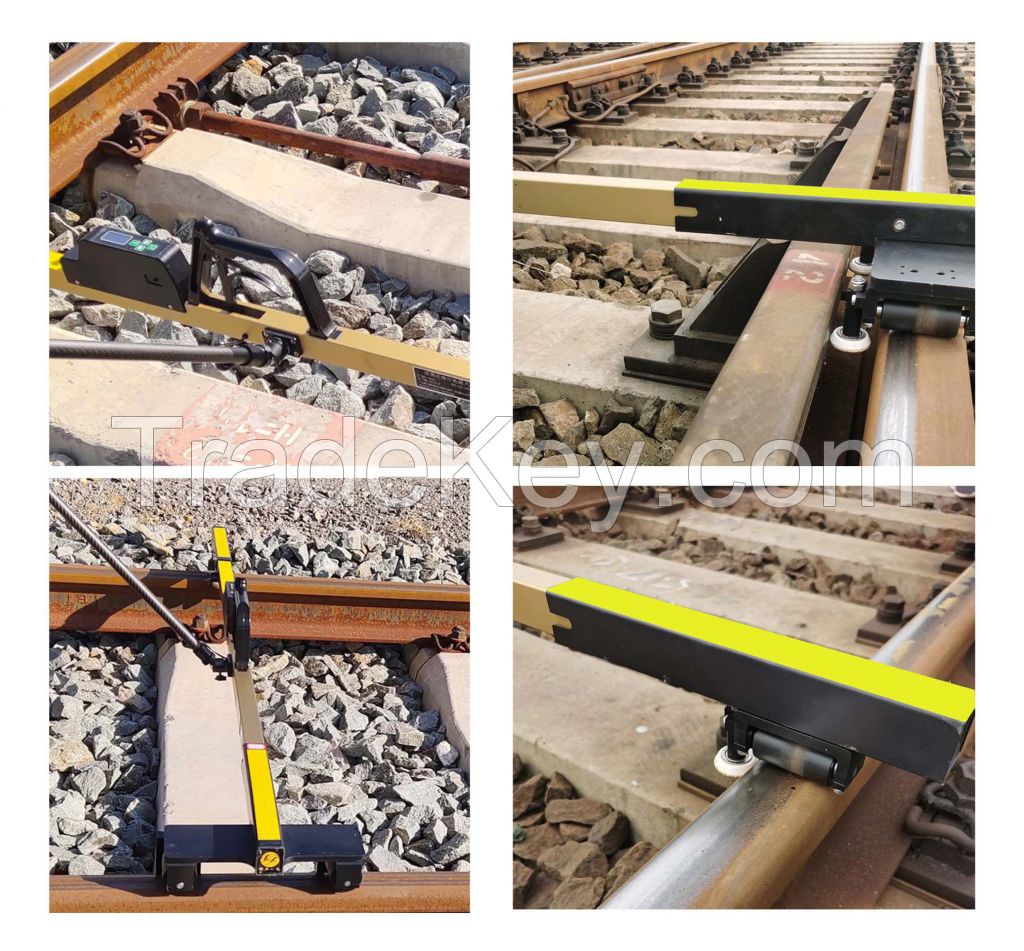 Railway Portable Digital Rolling Track Gauge Reader for Track Geometry Measurement