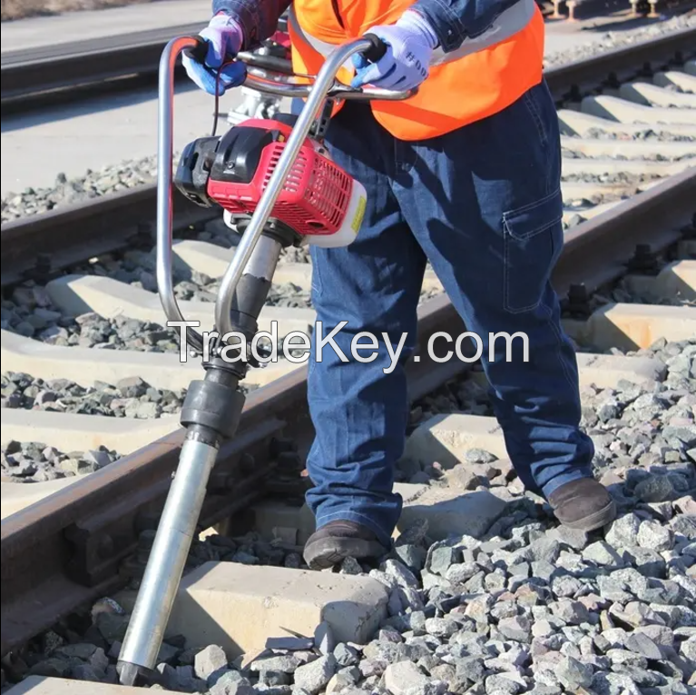 Handheld railway tamper light weight rail tamping machine for track maintenance 