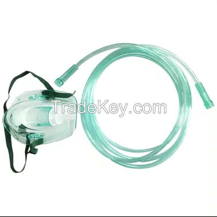 oxygen masks and straws